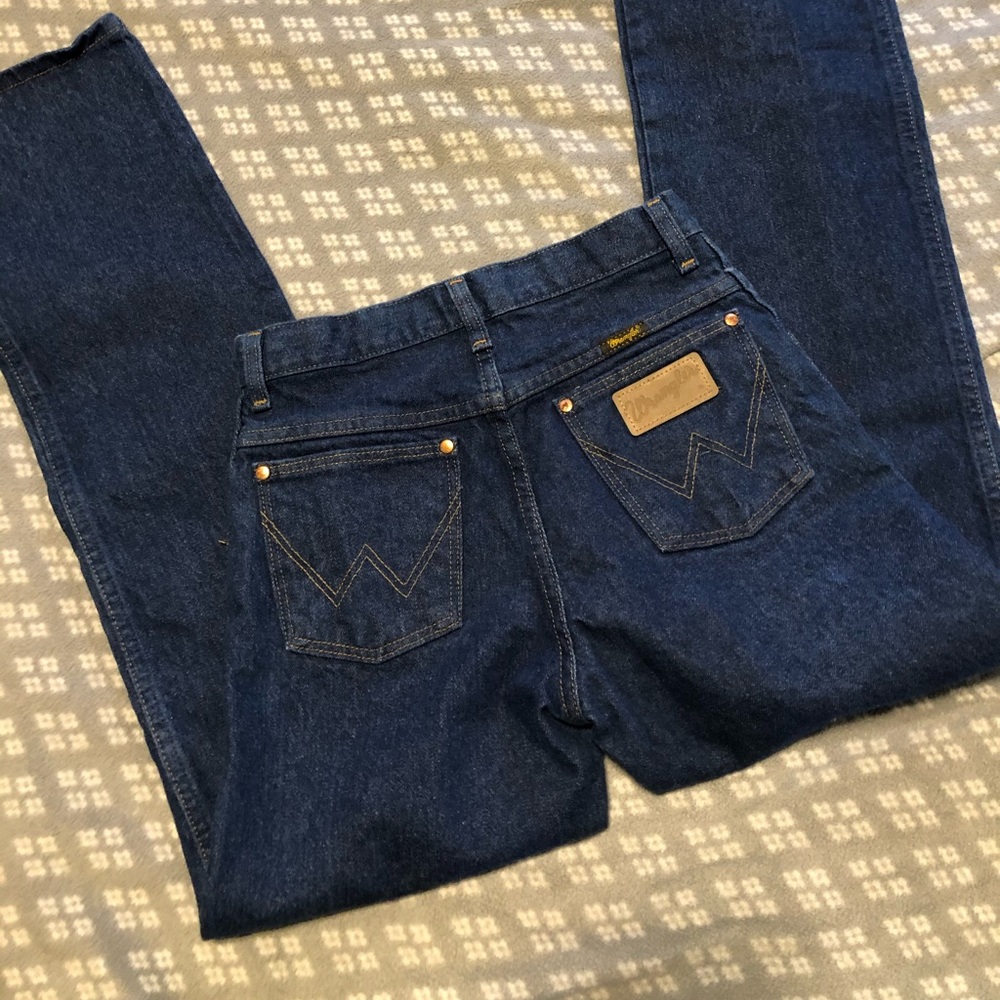 high waisted wranglers